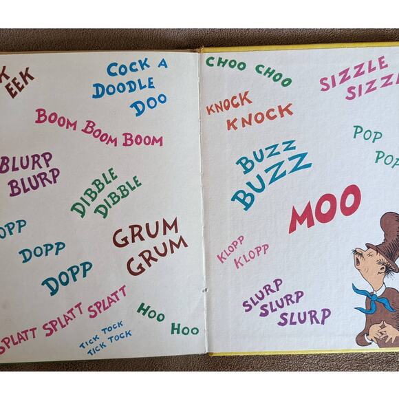 Dr Seuss Book Mr Brown Can Moo Can You Wonderful Noises Book Club Edition 1970 - Picture 2 of 9